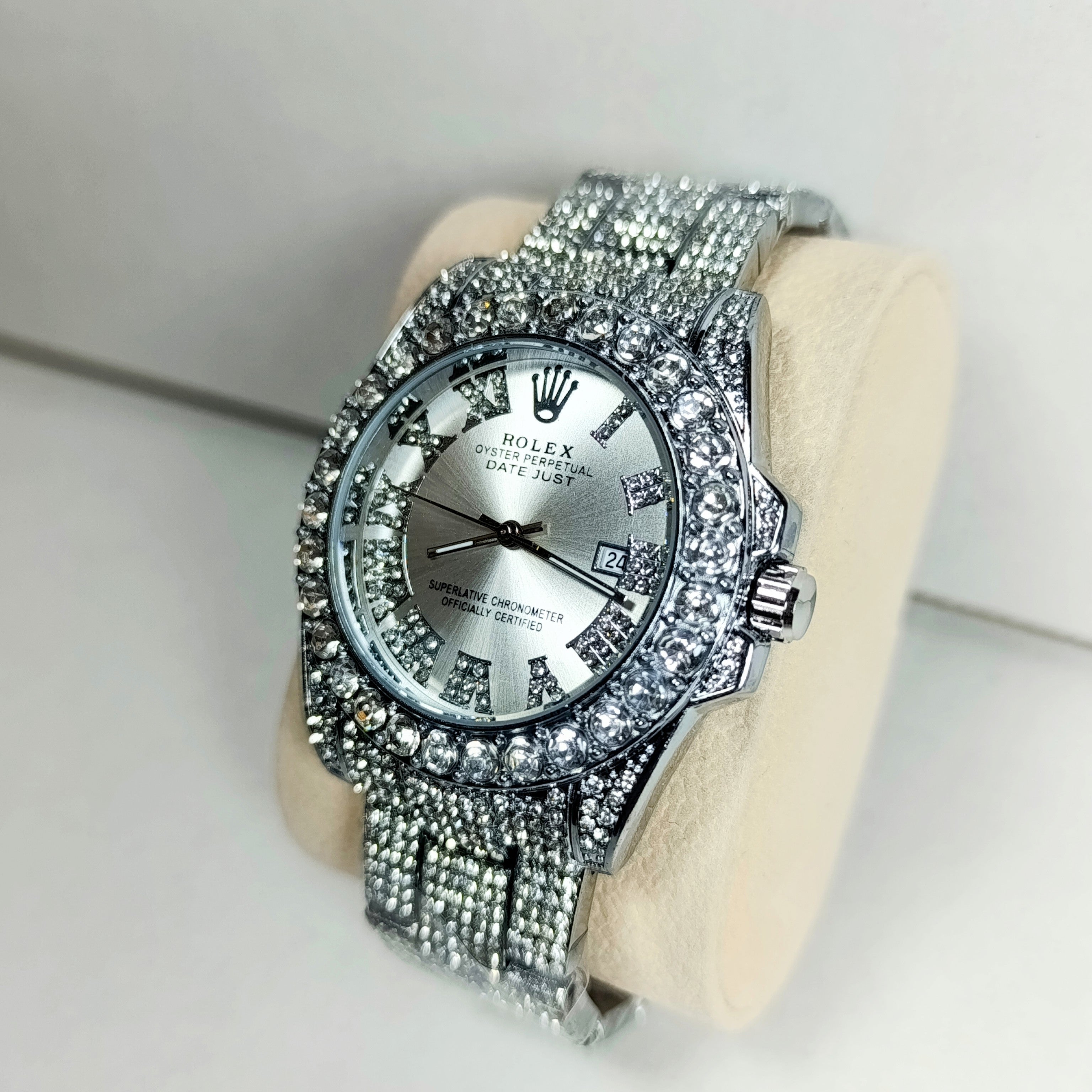 Rolex Datejust Cubano Romano