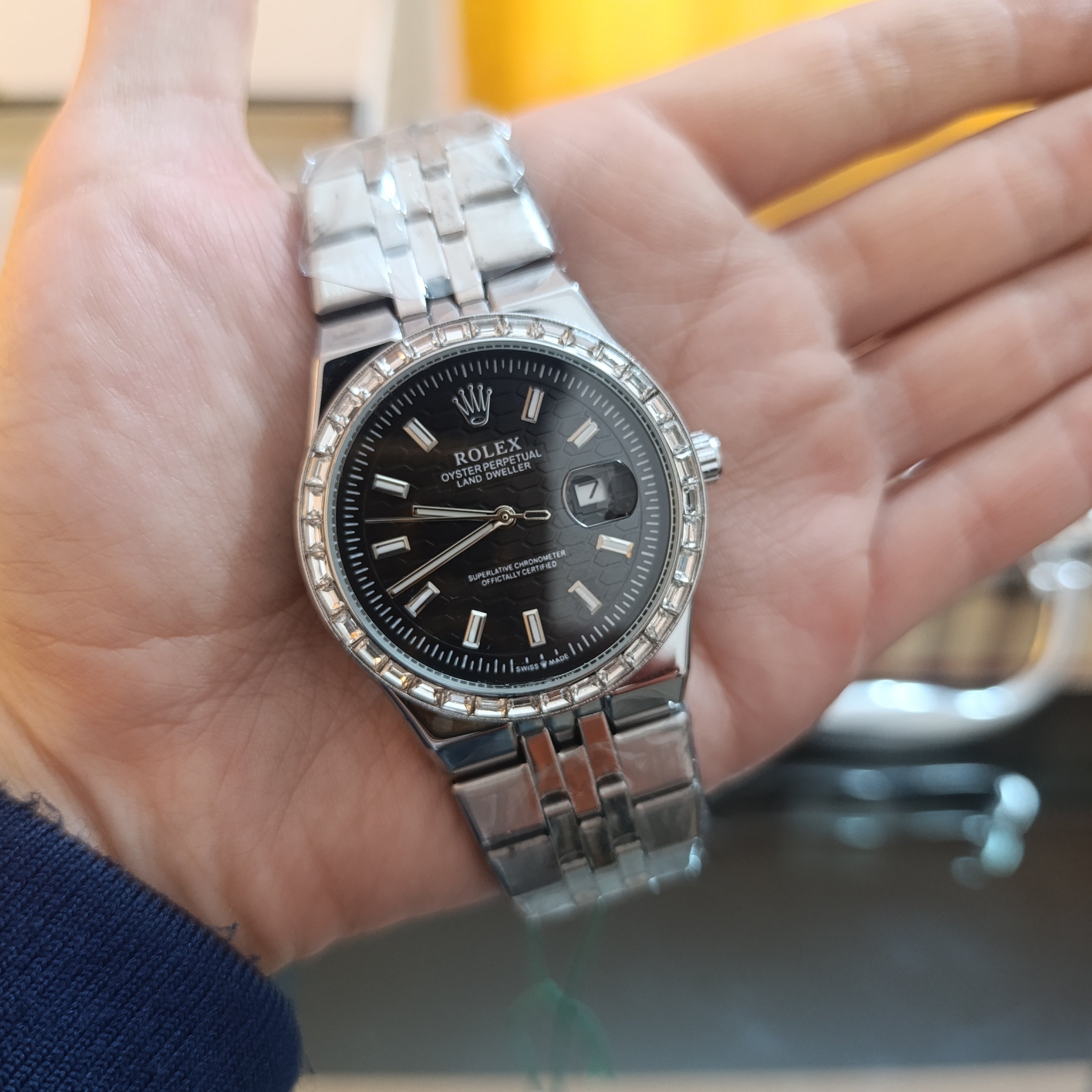 Rolex Oyster Perpetual Borde Diamante