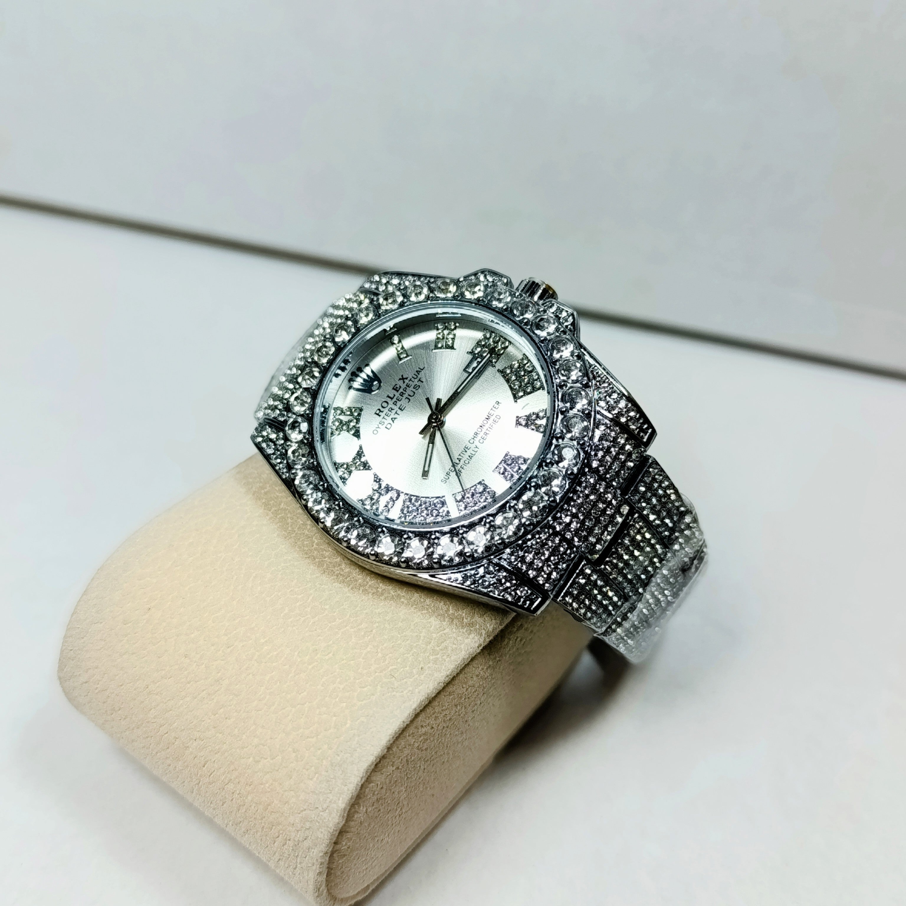 Rolex Datejust Cubano Romano