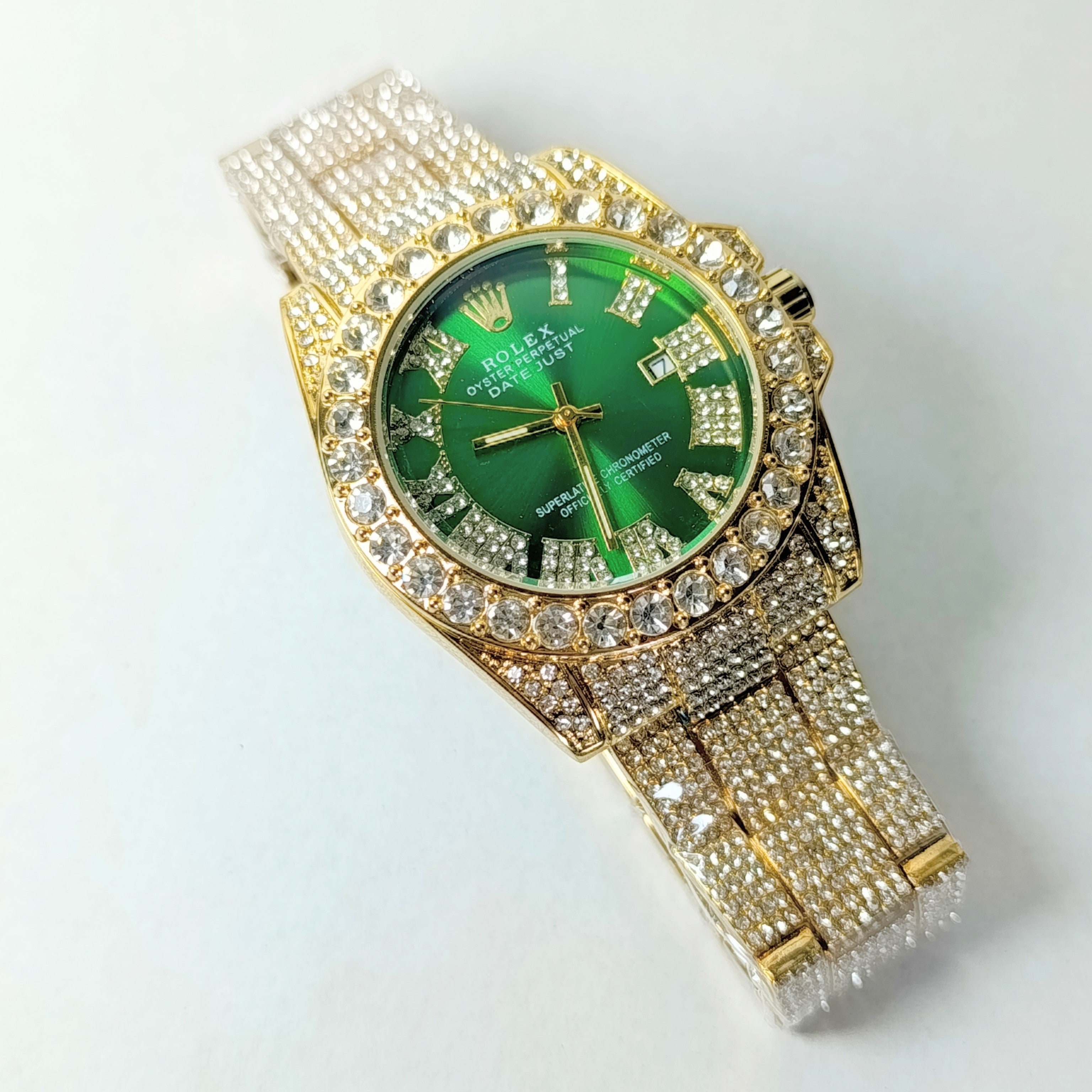 Rolex Datejust Cubano Romano