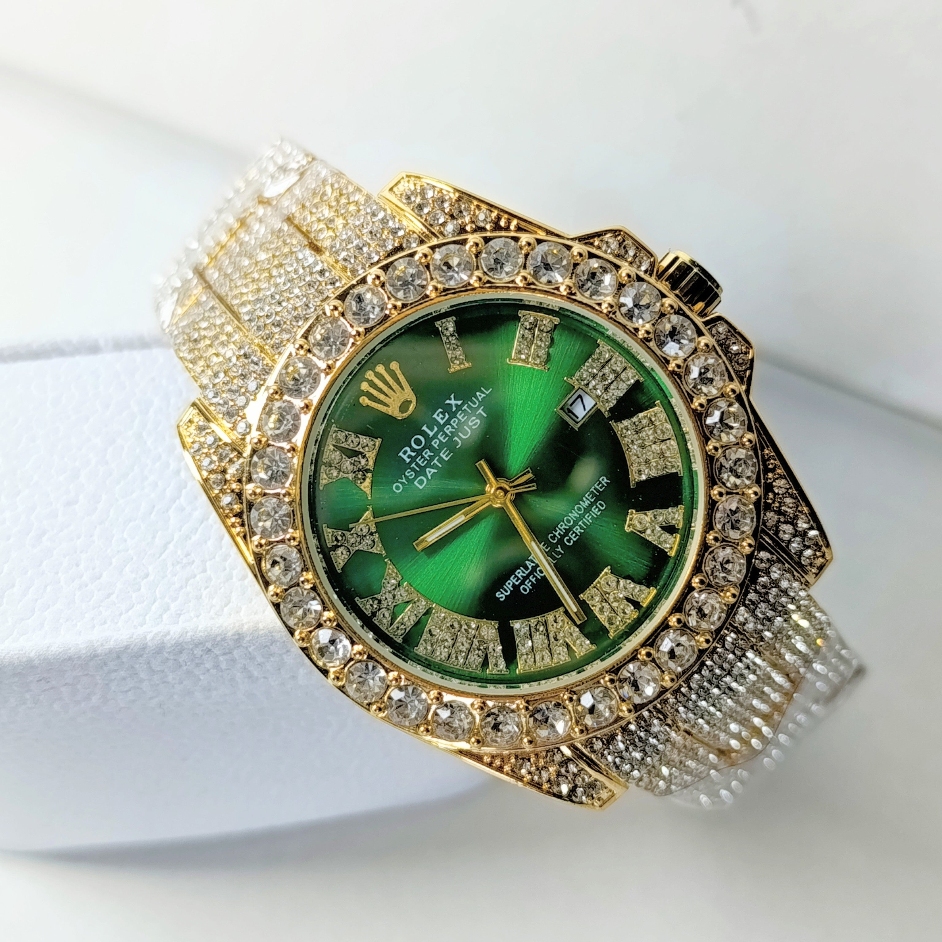 Rolex Datejust Cubano Romano