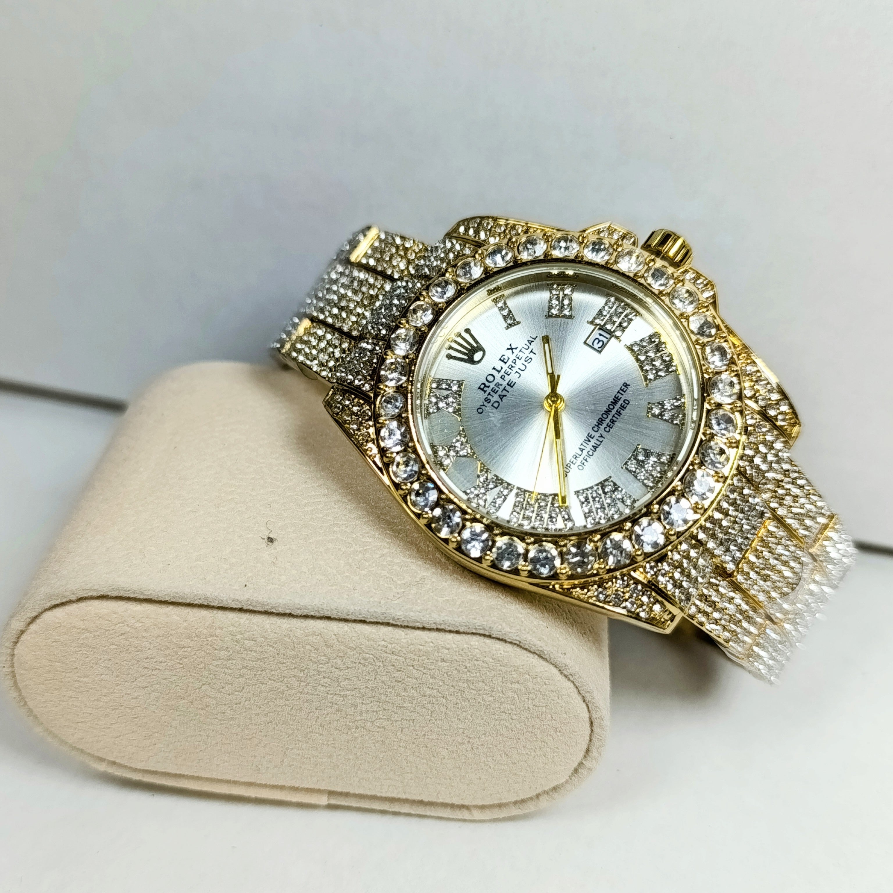 Rolex Datejust Cubano Romano