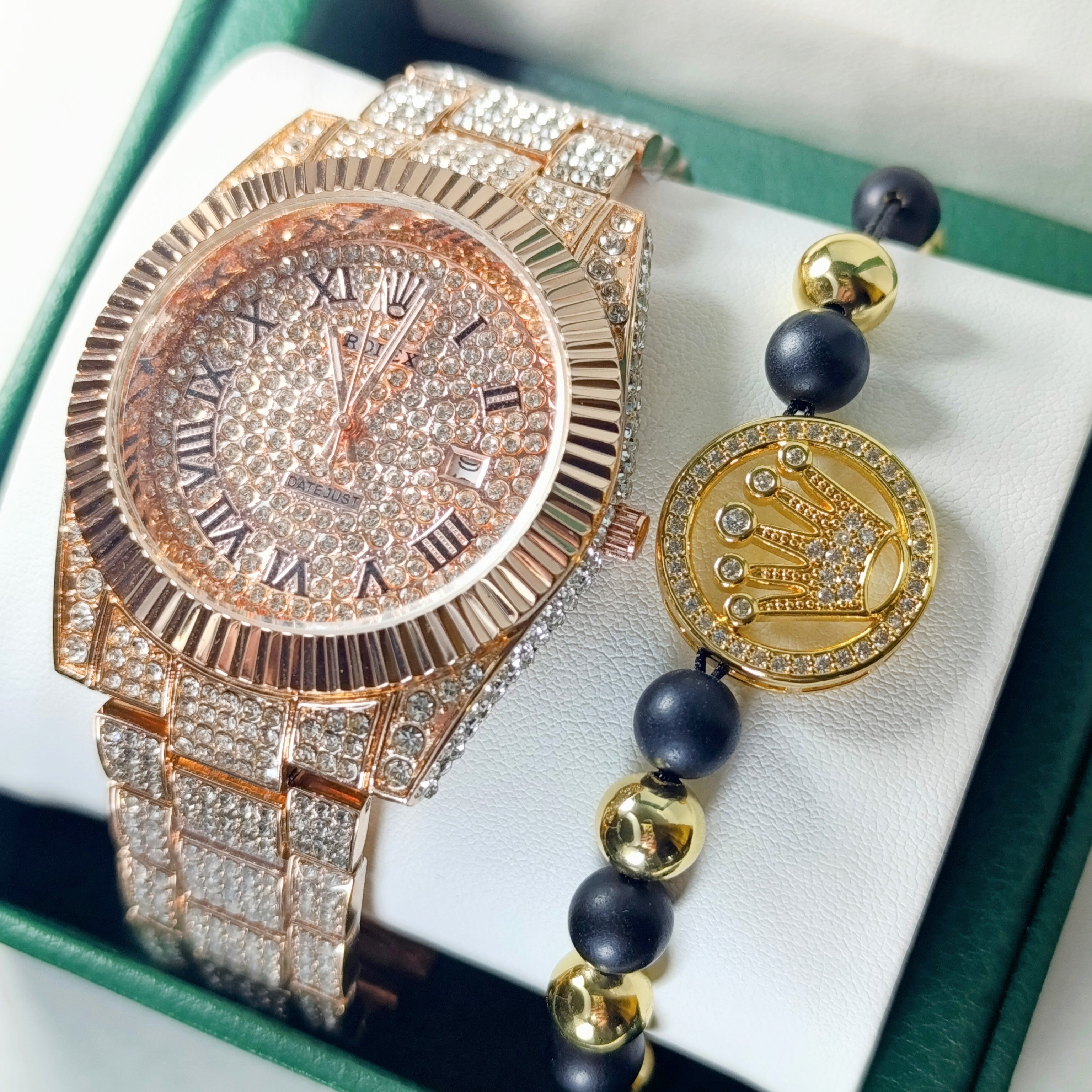 Rolex Cubano con Pulsera