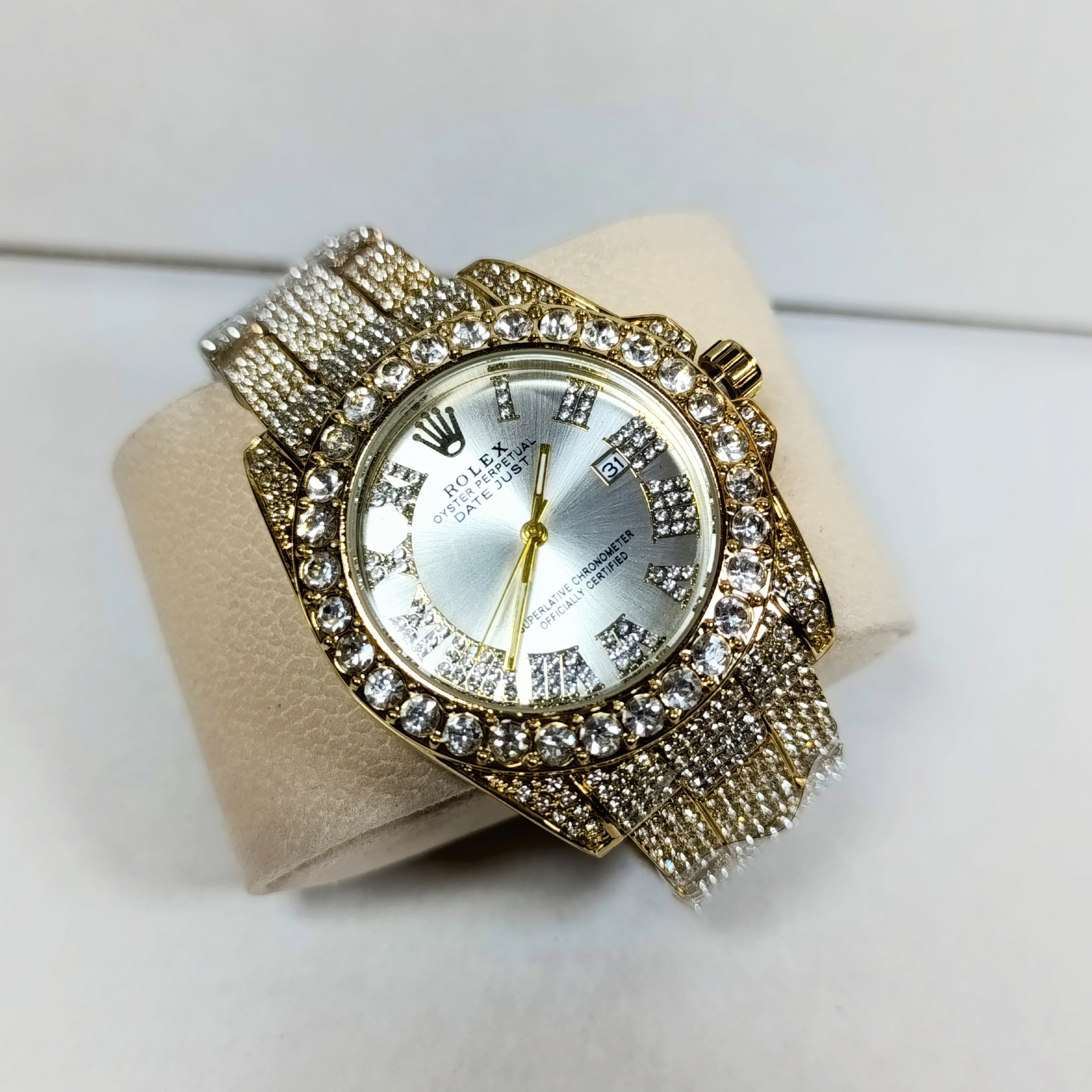Rolex Datejust Cubano Romano